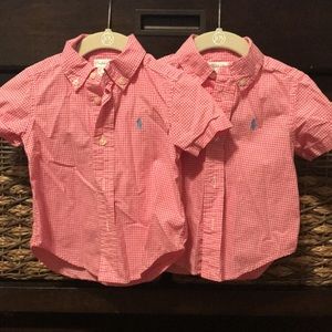 Pink Gingham Button Down